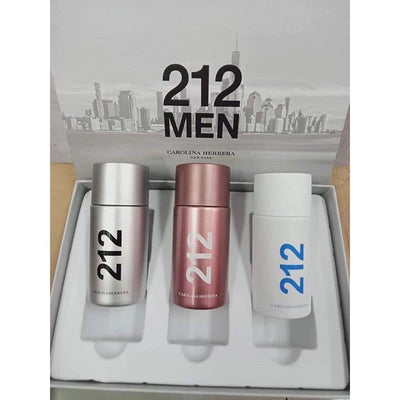 Carolina Herrera 212 Mens Mini set - 3 x 30ml